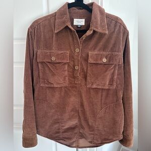American Eagle Oversized Corduroy Shirt
